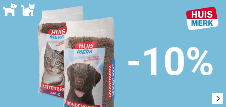 Huismerk -10% DOG CAT